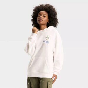 Wild Fable Brazil Women's Oversized Hoodie Size XS NWT